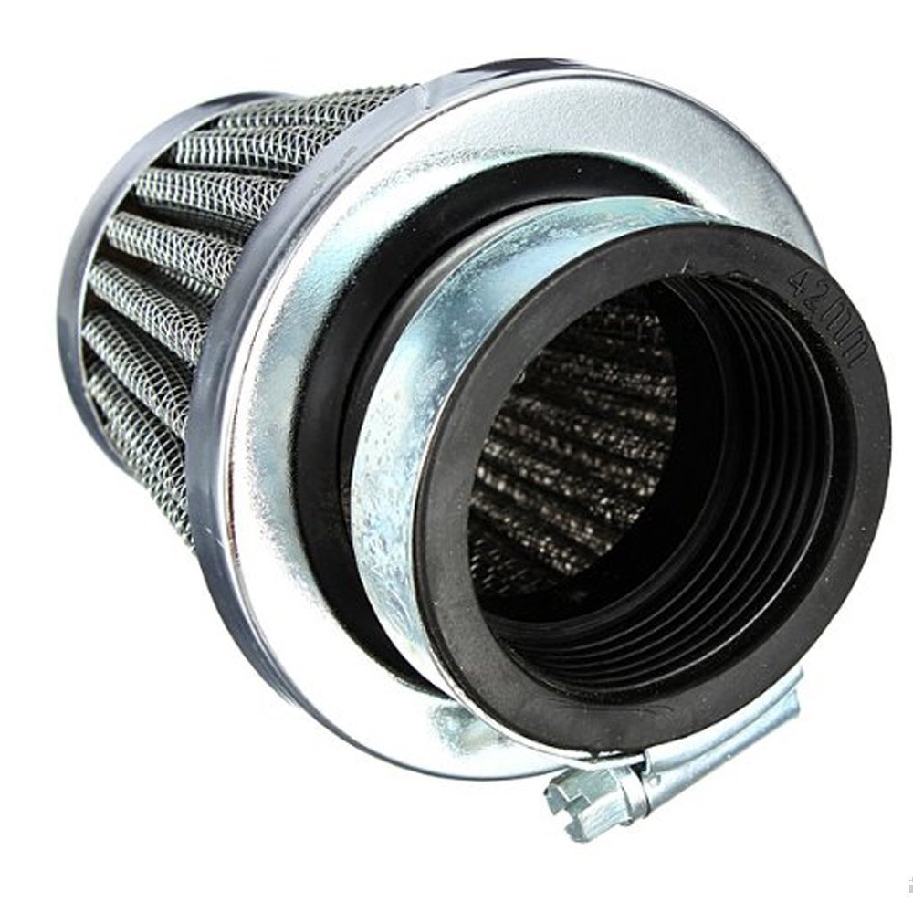 E Support™™ 48mm Mini Blue Cone Cold Air Intake Filter Turbo Vent Car