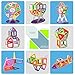 Innoo Tech Magnetic Blocks, Frreis Wheel Magnetic Building Blocks, Instruction Booklet Included, Magnetic Construction Kids Toys, Educational Toys for Toddlers & Kids, 46 Pieces Magnetic Shapes