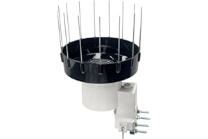 ECOWITT WH40BH Wireless Rain Gauge Outdoor Sensor, with 5cm/1.96in Height Self-Emptying Rainfall Collector Funnel, 15 Pcs Bir