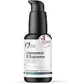 Designs for Health Liposomal D Supreme Vitamin D Liquid - 2500 IU Vitamin D3 + Vitamin K (K1 + K2) - Liposomes for Superior Absorption - Non-GMO Supplement (100 Servings / 1.7oz)