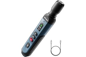 AEGTEST AGT-2459 Portable Carbon Monoxide Detector, Rechargeable CO Detector, 0~1000PPM with Audible & Visual Alarms, TFT Color Screen for Home/Travel/Industrial and Mobile Operations - Blue