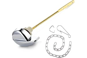 Houtingmaan Toilet Handle Replacement, Toilet Tank Flush Lever for Toto ST701,CST853, CST854, CST884, CST604CEF, CST614CEF, Side Mount Toilet Tank Lever, Toilet Flush Handle Trip Lever, Chrome