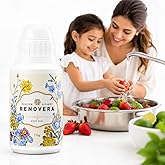 Renovera Fruit & Vegetable Wash | Up to 150 Washes, 1-Year Supply, Gentle Enough for Baby Food, Single Ingredient, Removes Re