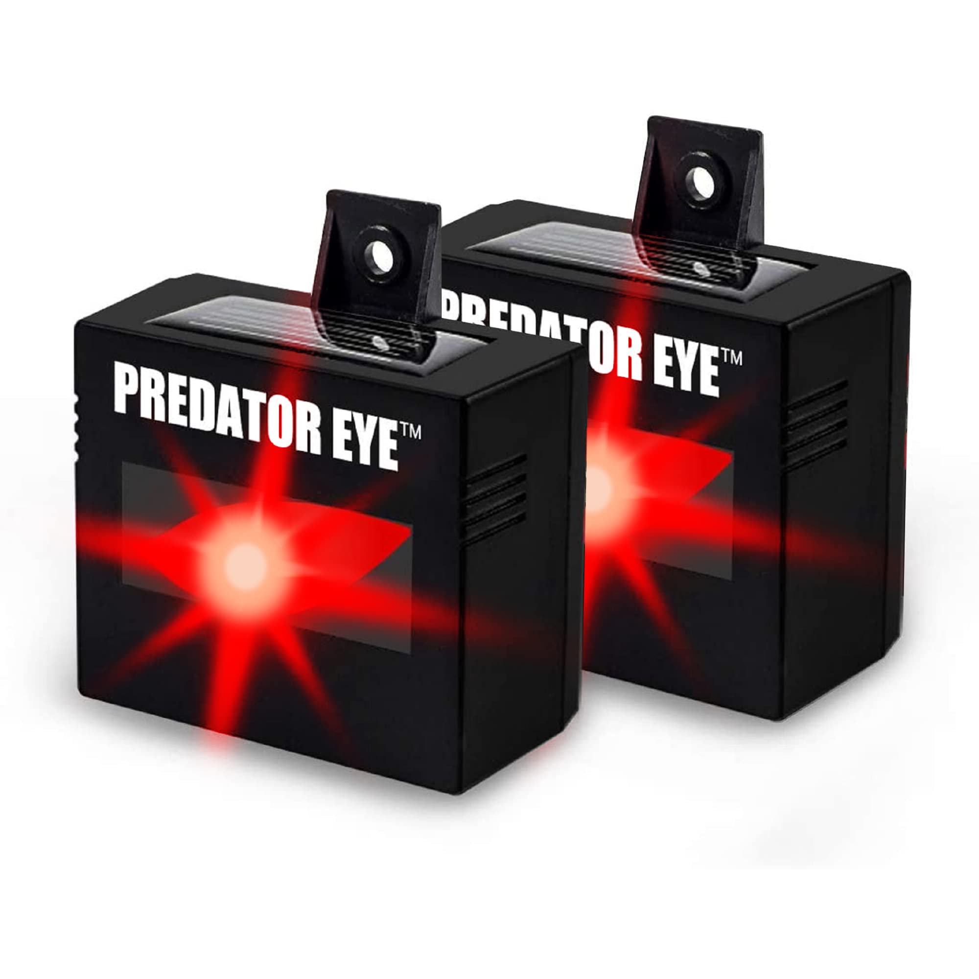 ASPECTEK Predator Eye Night Time Solar Powered Animal Repeller - 2 Pack, Waterproof, Animal Control, Nocturnal Animals, Outdoor Use