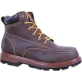 LASTING PINNIP Mens Steel Toe Work Boots With 2 Different Insoles Waterproof Insulated Non Slip & Oil Resistant ASTM F2413