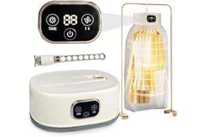 YJDAYY Portable Clothes Dryer - Portable Dryers for Laundry Portable Dryer for Apartment RV Travel Mini Electric Laundry Dryer Portable Clothes Dryer for Light Clothes Underwear Baby Clothes