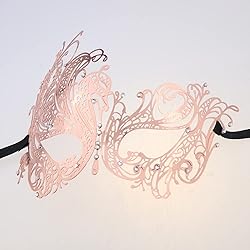 Coddsmz 2 Pack Set Masks Masquerade Ball Halloween