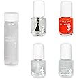 Dazzle Dry Mini Kit 4 Step System - Red Hot Chili, a bright and orangey red. Full coverage cream. (5 Piece Kit / 5 Manicures)