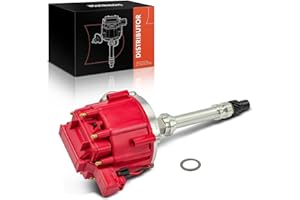 A-Premium HEI Distributor with Cap Compatible with Chevy GM SBC 283 305 307 327 350 400 Small Blocks, BBC 396 427 454 Big Blo