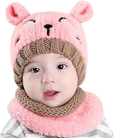 Bonnet Dhiver En Tricot Pour Bebe Garcon Et Fille Avec Oreilles Mignonnes Et Doublure En Polaire Fille Accessoires Agri Khoramdareh Ir
