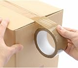 Draper 66m x 50mm Packing Tape Roll Parcel Box Sellotape Packaging view 3