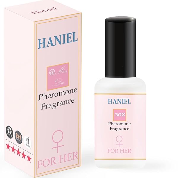 HANIEL WOMEN’S PINK TEMPTATION PERFUME – BRIDAL & DATE NIGHT FRAGRANCE OIL, LONG-LASTING ATTRACTION, PHEROMONE PERFUME FOR WOMEN
