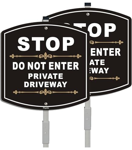 Panneau Parking Privé 20x30 Cm Avec Piquet - Aluminium Réfléchissant, Résistant Aux Intempéries