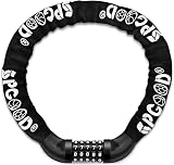 SPGOOD Bike Lock 830mm Heavy Duty 5-Digit Resettable Code 14 Colors