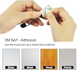 KBNIAN 20pcs Adjustable Nylon Cable Ties Self-Adhesive Cord Management Clips view 5