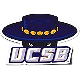 Desert Cactus University of California Santa Barbara Sticker UCSB Gauchos Vinyl Decal Laptop Water Bottle Car Scrapbook (IND 001)