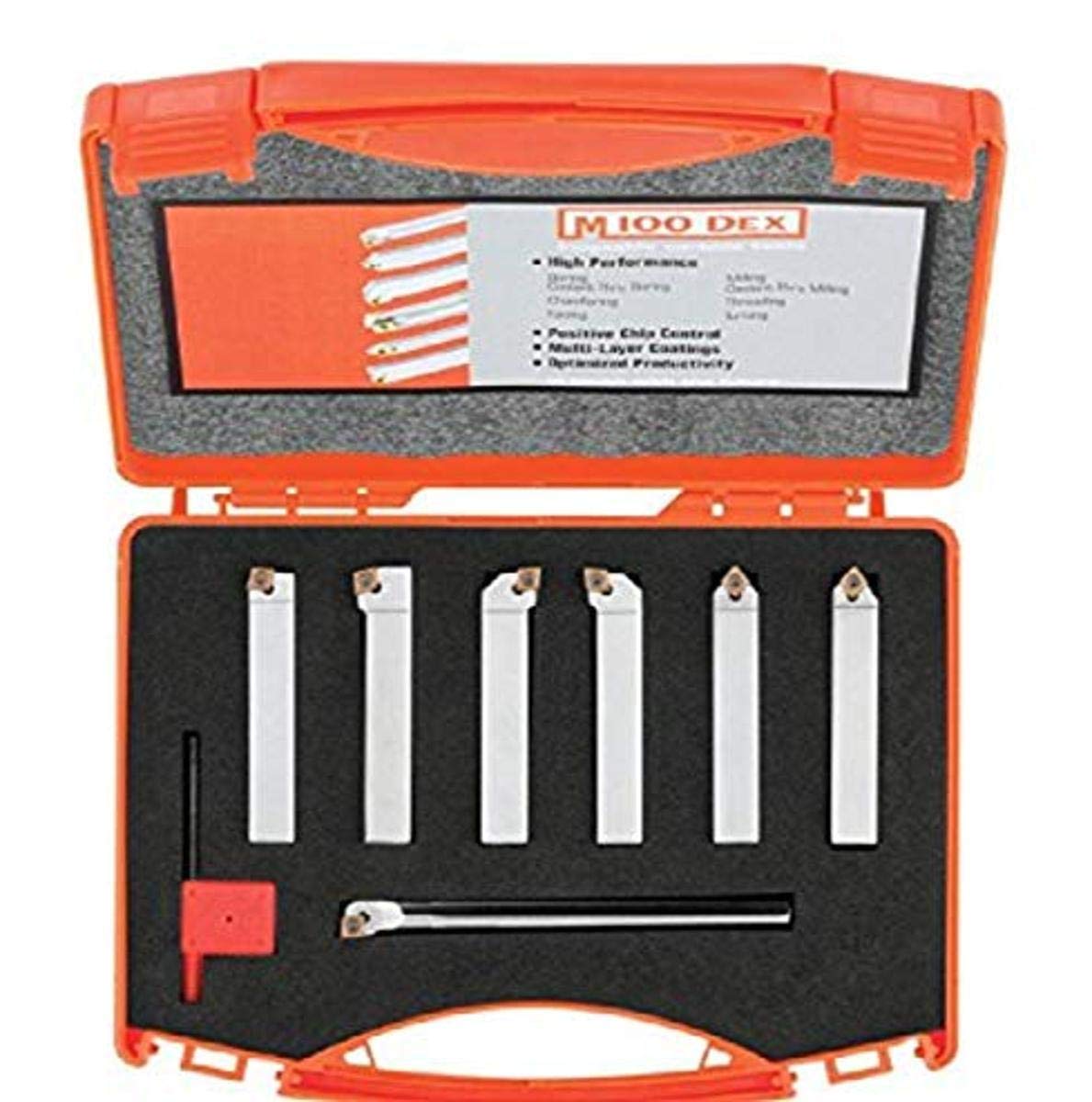 Indexable Tool Holder Set, 4 Pcs. Industrial & Scientific