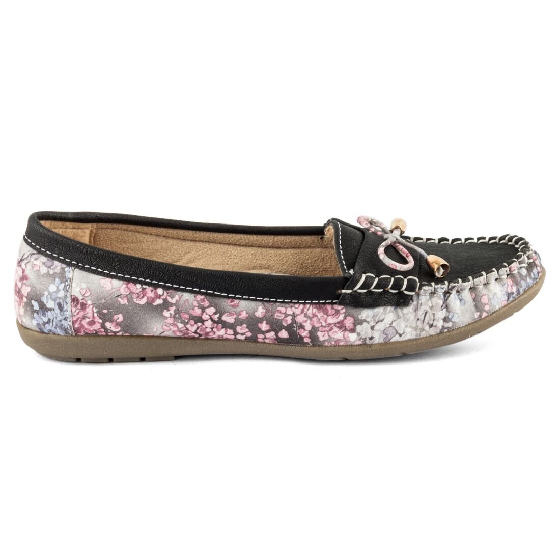 tashi women's beige artificial leather loafers - eu 36