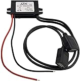 JZK® Coche Poder Convertidor DC 12V a 5V / 3A Voltaje Convertidor con Doble USB Adaptador Conectores para la Carga del teléfono Coche Audio Radio Etc