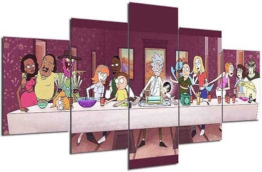 Dionysios Rick And Morty Cuadro Decorativo Para Pared 5