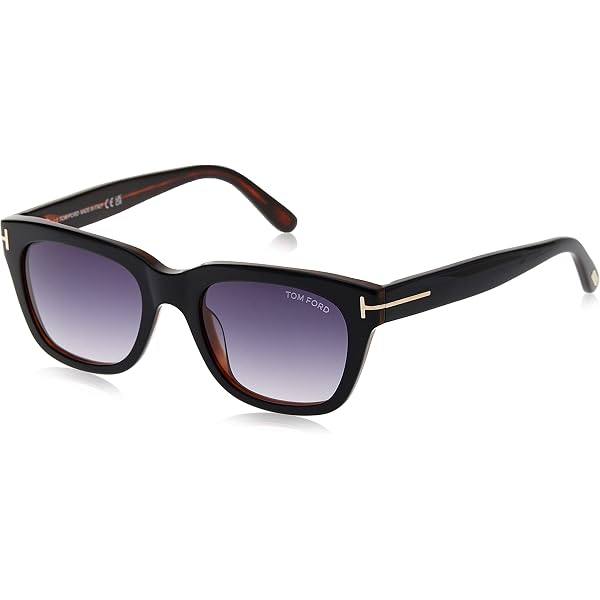 NEW TOM FORD SUNGLASSES snowdon rectangle plastic sunglasses with grey gradient Tom Ford Snowdon Grey Gradient Square Men main image 2