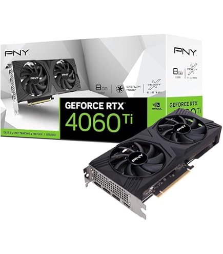 Amazon.com: PNY GeForce RTX™ 4060 Ti 8GB Verto™ Dual Fan Graphics