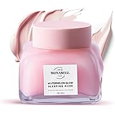 Monabell France Watermelon Glow Sleeping Mask - Overnight Face Mask, Daily Hydration Moisturizer, Soft Nourishing, Hydrates your Skin & Face Care 1.63 Oz