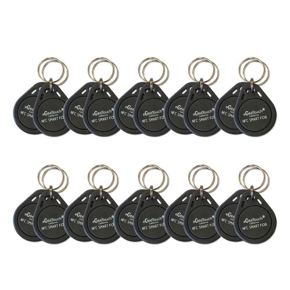 eGeeTouch NFC Keys/Fobs for All Smart Locks (Fobs 20pcs)