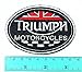 Triumph Motorcycle Patch Triumph Logo Biker Club Logo Patch Sew Iron on Jacket Cap Vest Badge Sign