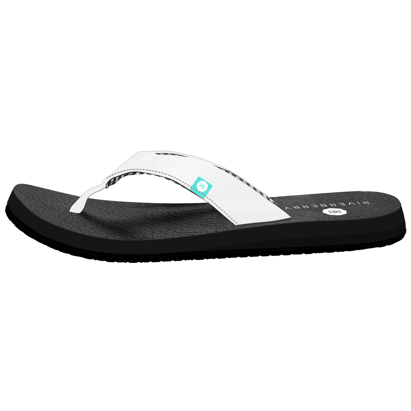Riverberry Women's Yoga Flip Flop with Yoga Mat Padding