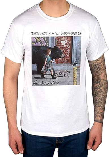 Amazon オフィシャルレッドホットチリペッパーズザゲッタウェイアルバムカバーグラフィックtシャツ Tシャツ カットソー 通販
