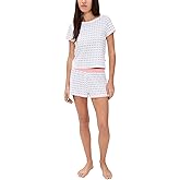 Cozyland by Morgan Lane Women's Suzie PJ Set in Floating Hearts