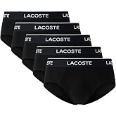 Lacoste Men's Cotton Stretch Essentials Briefs, 3-pack (Amazon Exclusives)