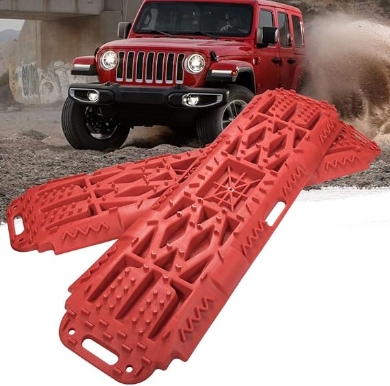 BUNKER INDUST OffRoad Traction Boards with Jack Lift Base, 2 Pcs