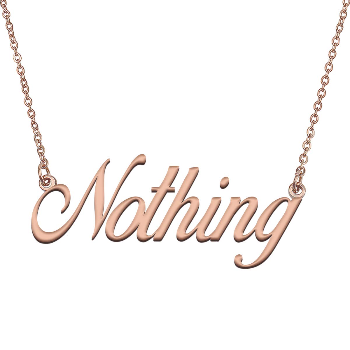 GR35Z9 Customized Unique Nameplate Jewelry My Name