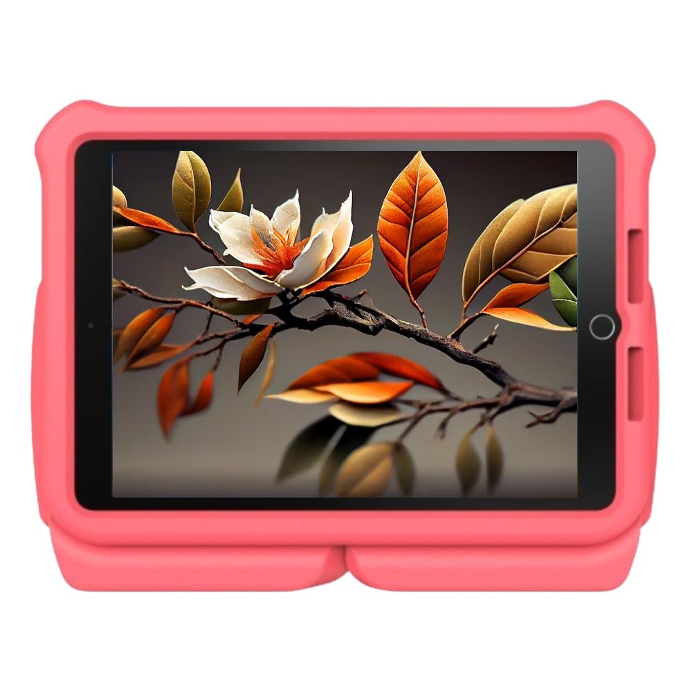 ZAGG Gear4 D3O Orlando Protective Case for iPad 10.2 in, Kid-friendly, Shockproof, (Coral Red)