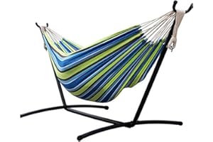 Hammock with Detachable Stand for Backyard, Camping, Patio,450 lb Capacity