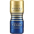 TENGA Premium Disposable, One Time Use, Prelubricated, Male Masturbator Dual Sensation Cup, Blue