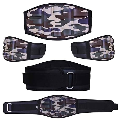 APRODO Heavy Neoprene Embossed Weight Lifting Gym Training Fitness Belt.