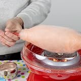 Global Gizmos Candy Floss Machine - Retro Cotton Candy Maker 500W Non-Slip Base view 9