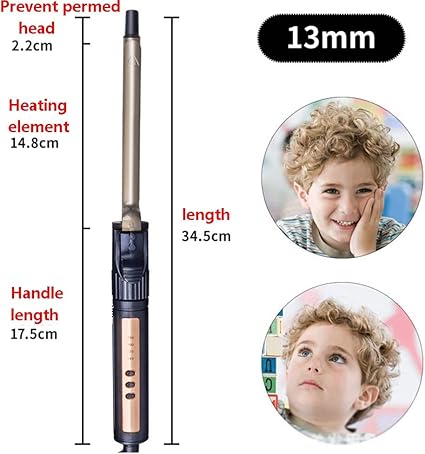 Amazon Com Jmung Curling Wand Lcd Display Large Barrel Curling
