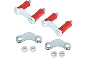 GXYWADY Replacement for 1955 55 Chevy Belair 150 210 CPP Rear Leaf Spring Polyurethane Shackle Kit