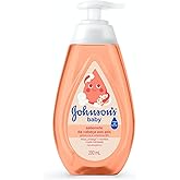 Sabonete Líquido de Glicerina Johnson's Baby, Da Cabeça aos Pés, 200ml | Com Glicerina Vegetal, Hipoalergênico, Livre de Para