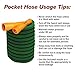 Pocket Hose Dura Rib Bullet 50-Foot Expandable Garden Hose by BulbHead