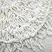 Newborn Photography Props，Hand Crochet Round Blanket with Fringe
