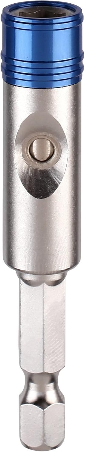 KWB ONE-TOUCH MAGNETIC QUICK-CHANGE BIT HOLDER WITH AUTOMATIC BIT RELEASE - 1/4'' HEX SHANK, 65 MM LENGTH