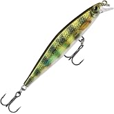 Rapala Shadow Rap Jerkbait, Suspending Hard Bait, Bass Walleye Pike Fishing Lure, Twitch and Pause Action, 4-3/8", Live Perch