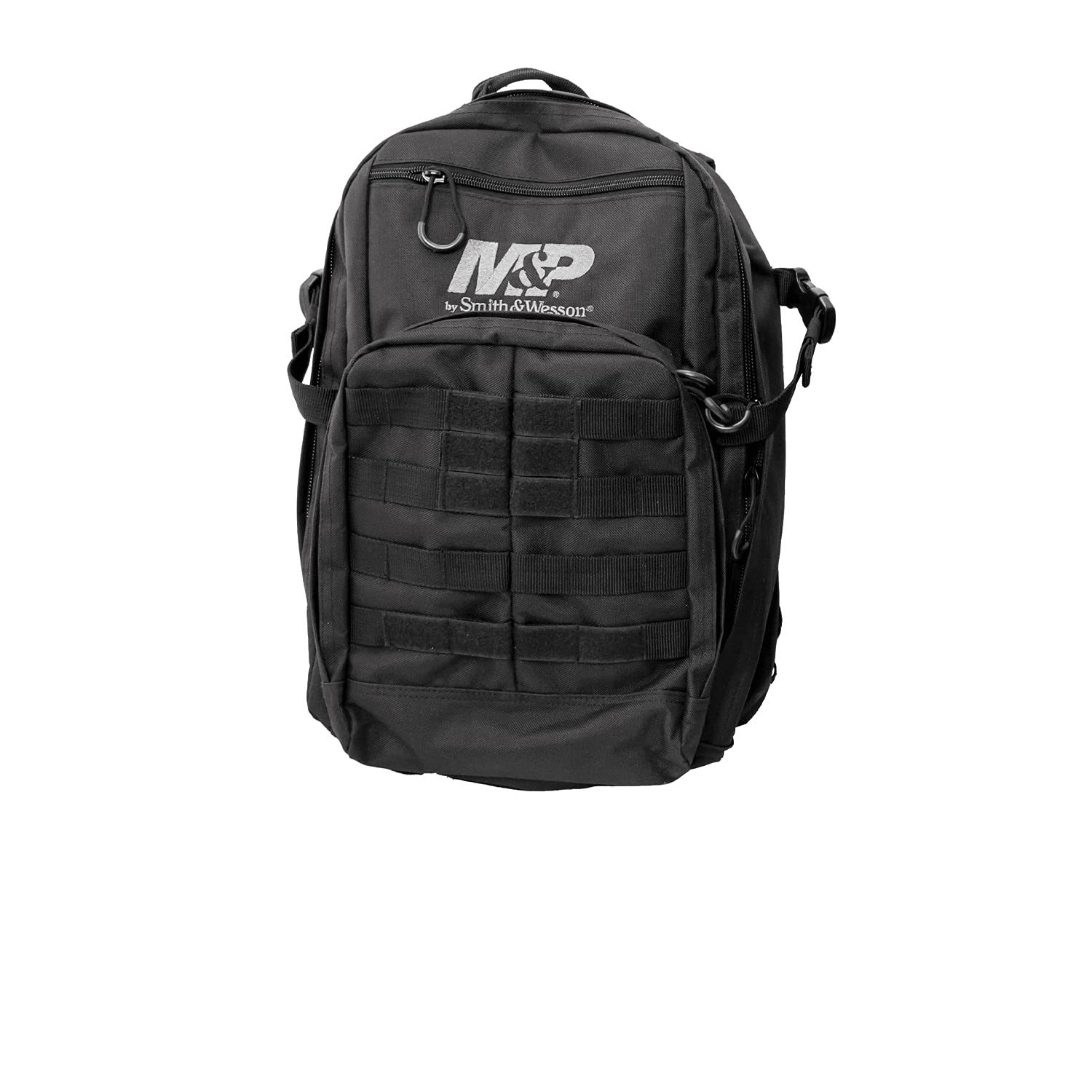Photo 1 of Smith & Wesson M&P Duty Series Small Backpack with Weather Resistance, Ballistic Fabric Construction and MOLLE for Hunting, Range, Travel and Sport, Black