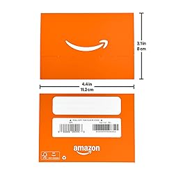 Amazon Physical Gift Card in a Mini Envelope