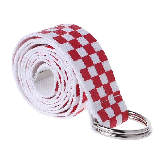 checkered belt amazon